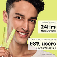 Hyphen Lip care combo for Dry & Chapped Lips | Vanila Lip Balm, Peach Lip Balm & SPF 30 Lip Screen Value Pack of 3 | Hydrating & Moisturizing Lip Balm for Men & Women