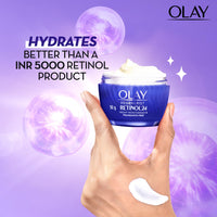 Olay Retinol Kit For Overnight Repair|Retinol Cream With Free Cleanser|Plumper, Younger Looking Skin|24H Hydration|Fragrance Free|Normal, Oily, Dry,Combination Skin|Paraben & Sulphate Free|Pack Of 2