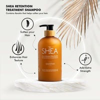 Beauty Garage African Shea Butter Shampoo and Conditioner for Women | Sulfate-Free Shampoo and Conditioner Hair Care Combo for Dry & Color-Treated Hair (Pack of 2)