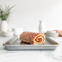 USA Pan Bakeware Jelly Roll Pan, Warp Resistant Nonstick Baking Pan, Made in the USA from Aluminized Steel Set of 1