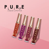 Seven Seas Pure Liquid Lipstick, Matte Finish, Purple (Rose, 7ml)