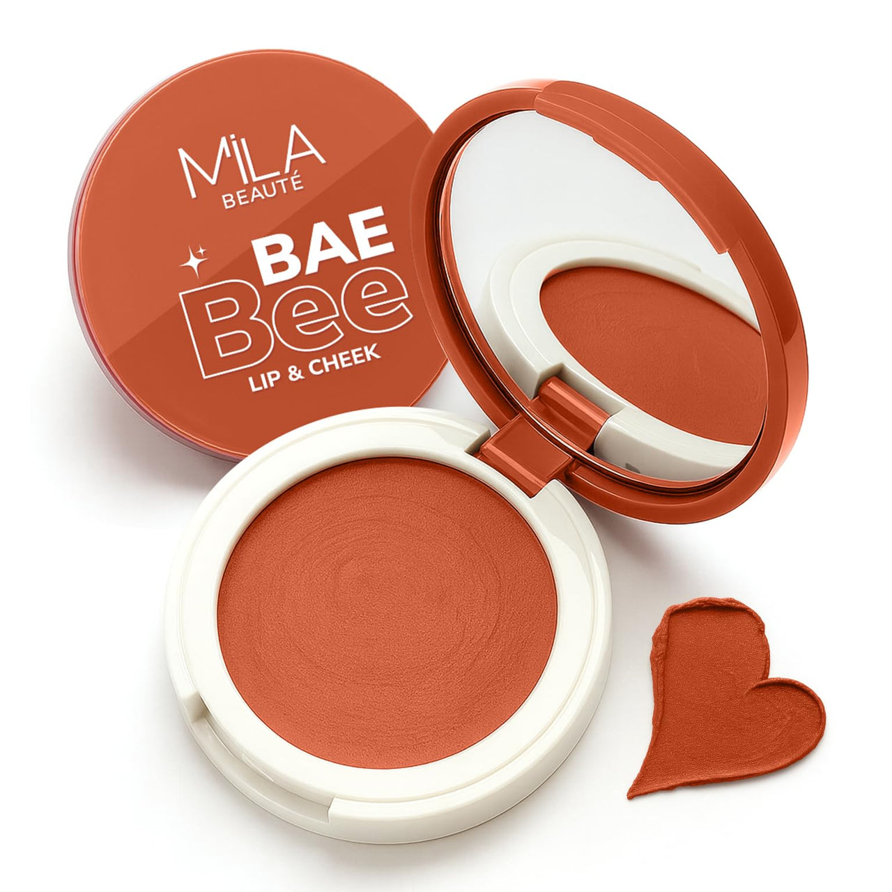 Mila Beaute BaeBee Lip & Cheek Tint I Creamy Formula, Matte Finish I Long Lasting I With Jojoba Oil (01 Farm Peach)