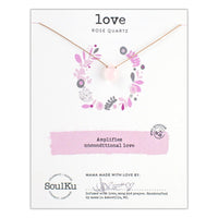 SoulKu Handcrafted Necklace, Empowerment Jewelry With Healing Crystal, Inspirational Jewelry For Women, Mom & Sister Gifts, 2