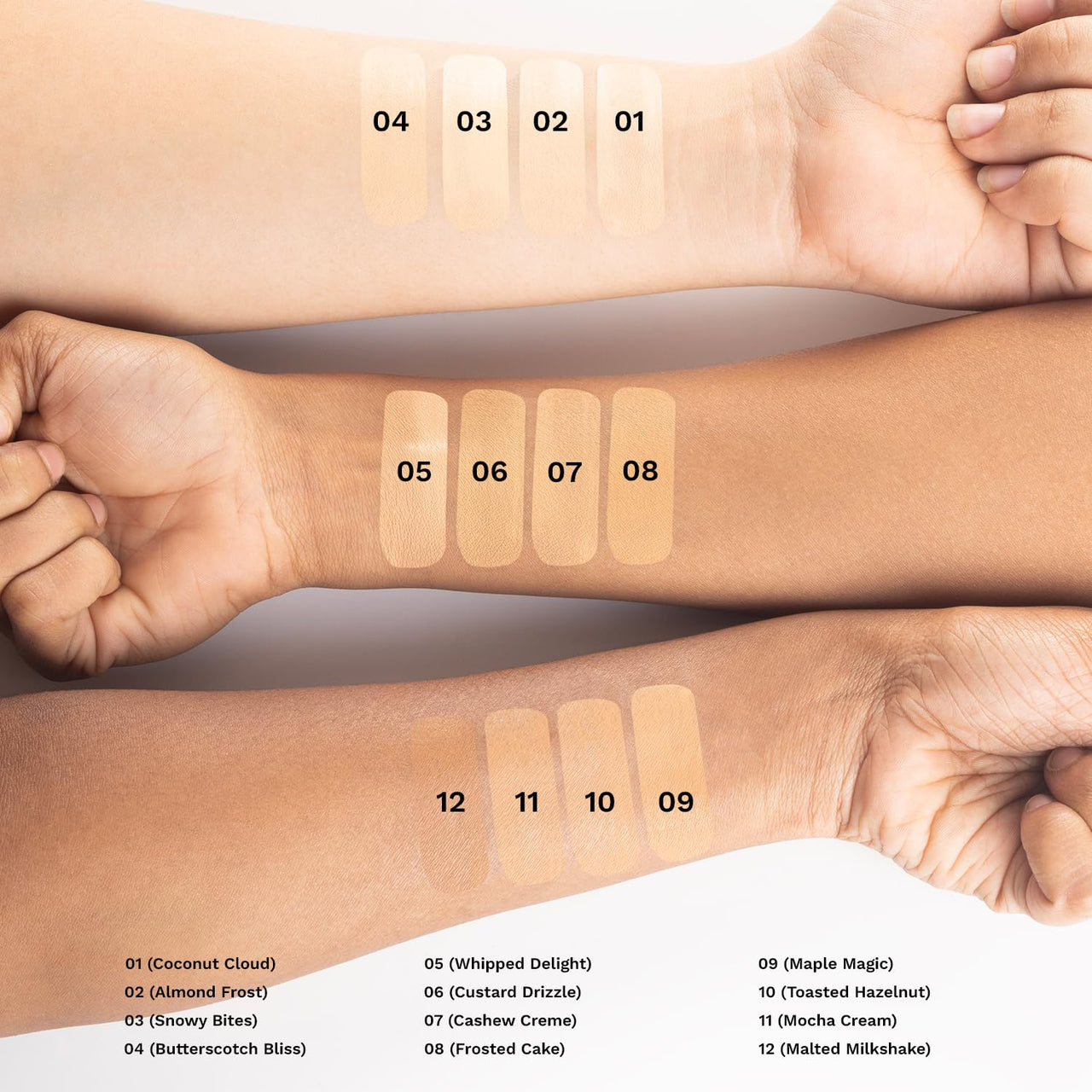 PAC Spotlight Liquid Foundation - 01 (Coconut Cloud)