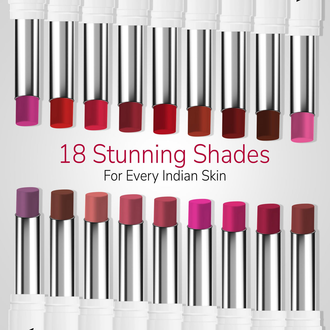 MILA BEAUTÉ Locked In Lips Lipstick | Transfer Proof Formula with Velvety Texture | Lightweight & Comfortable | Highly Pigmented Lipsticks | Shade -