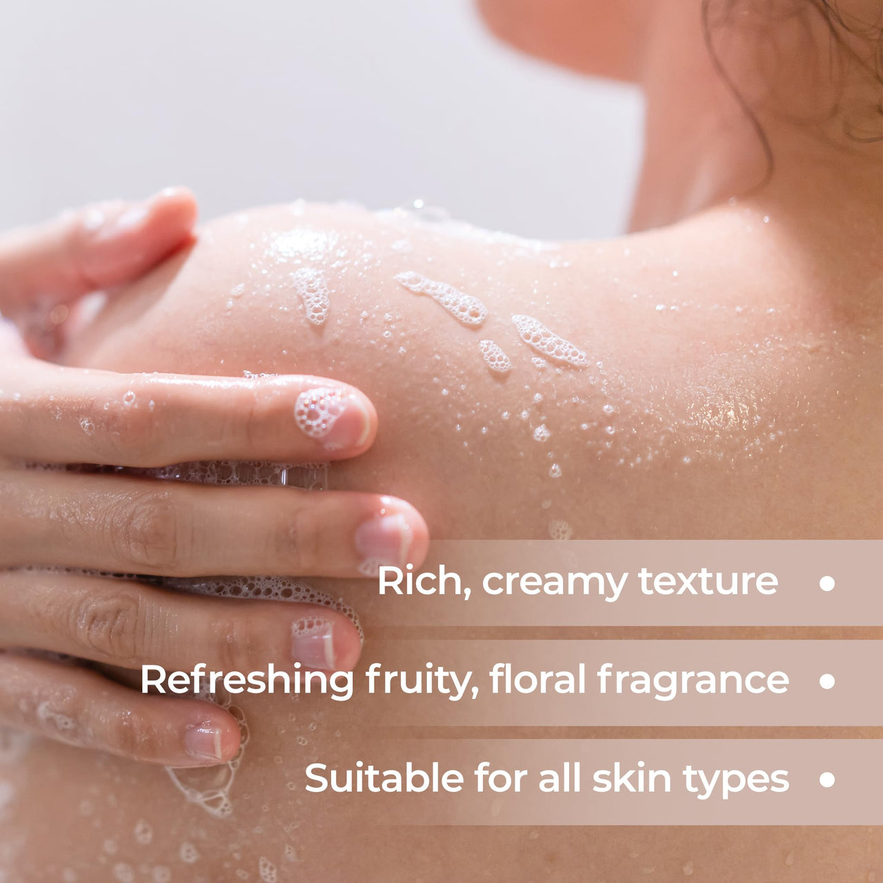 Naturali Deep Moisturising Body Wash With Shea Butter, Cocoa Butter & Murumuru Butter | Gently Cleanses | Deeply Hydrates & Nourishes | Strengthens Skin Barrier | Sulphate & Paraben-Free Formula | 200ml