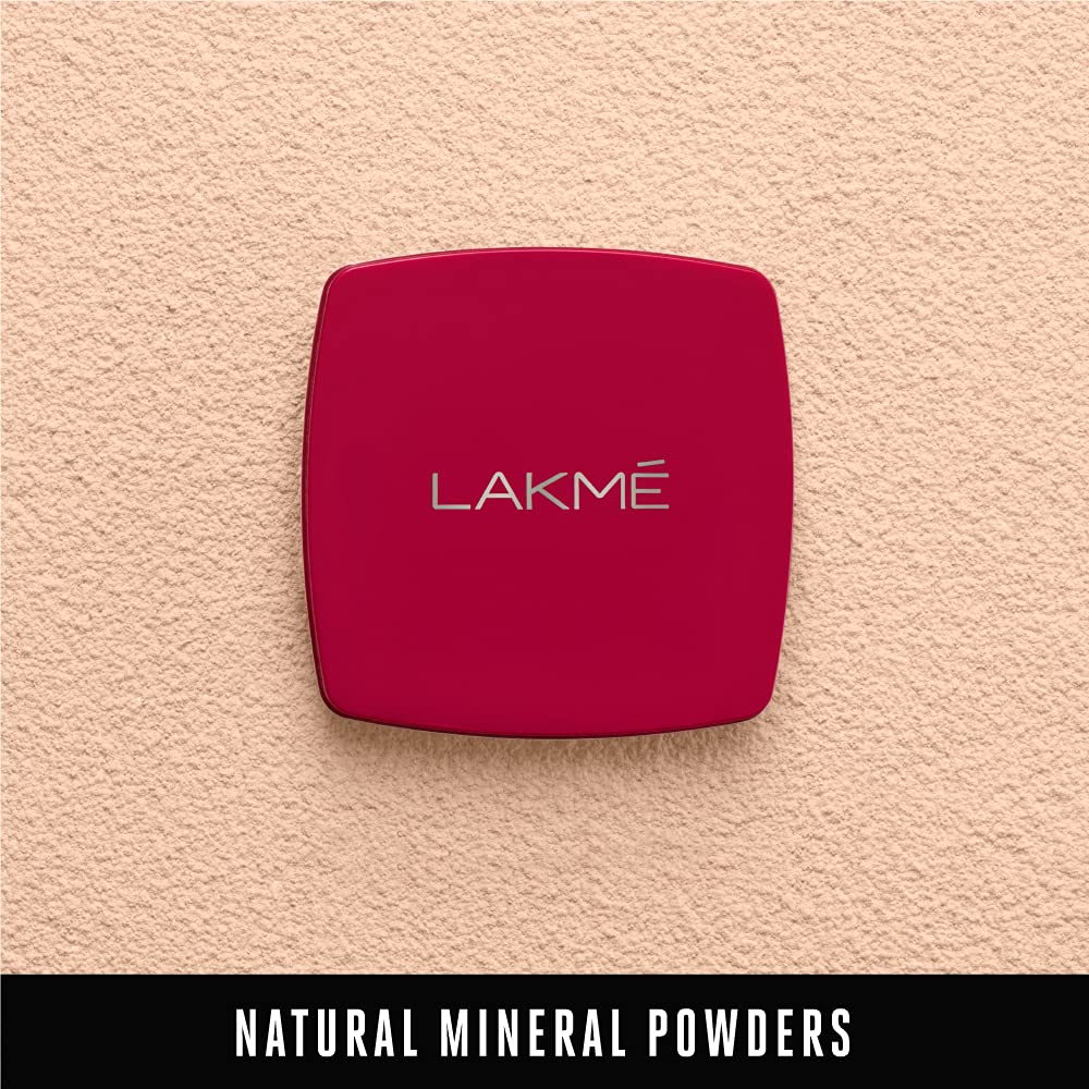 Lakmé 9 To 5 Weightless Mousse Foundation Mini, For All Skin,Beige Vanilla, Natural Matte Finish Cream Foundation, Long Lasting Full Coverage Face Makeup, 6g & Face It Compact, Pearl, 9g