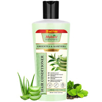 Multani Naturals Greentea & Aloevera Hair Conditioner || For Reducing Hair Fall | Improving Hair Texture | Strenghtening Hair Strands | Dermatologically Tested | SLS & paraben Free | Suitable For All Hair Types |250ml