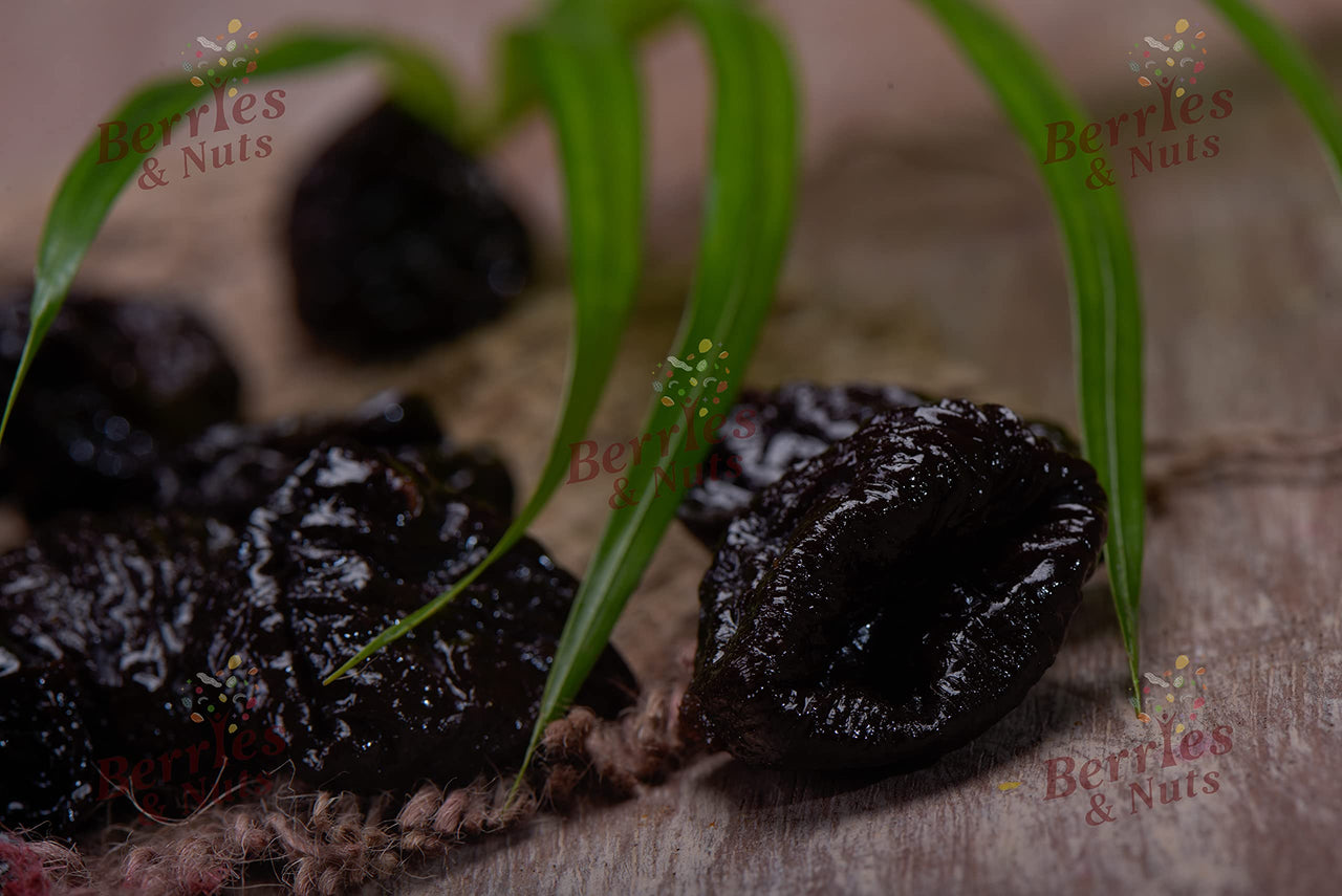 Berries And Nuts Dried Prunes-200 Grams|Rich In Fiber,Antioxidants,No Added Sugar|Pitted Prunes|California Prunes|Dried Plums