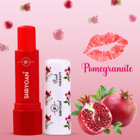 Shryoan Pout Therapy Fruity Lip Balm | Tinted Lip Balm for Nourishing & Hydrating Lips with Natural Fruit Extracts | For Smooth and Moisturized Lips | (Pack of 4) (3.2gX4Pcs)