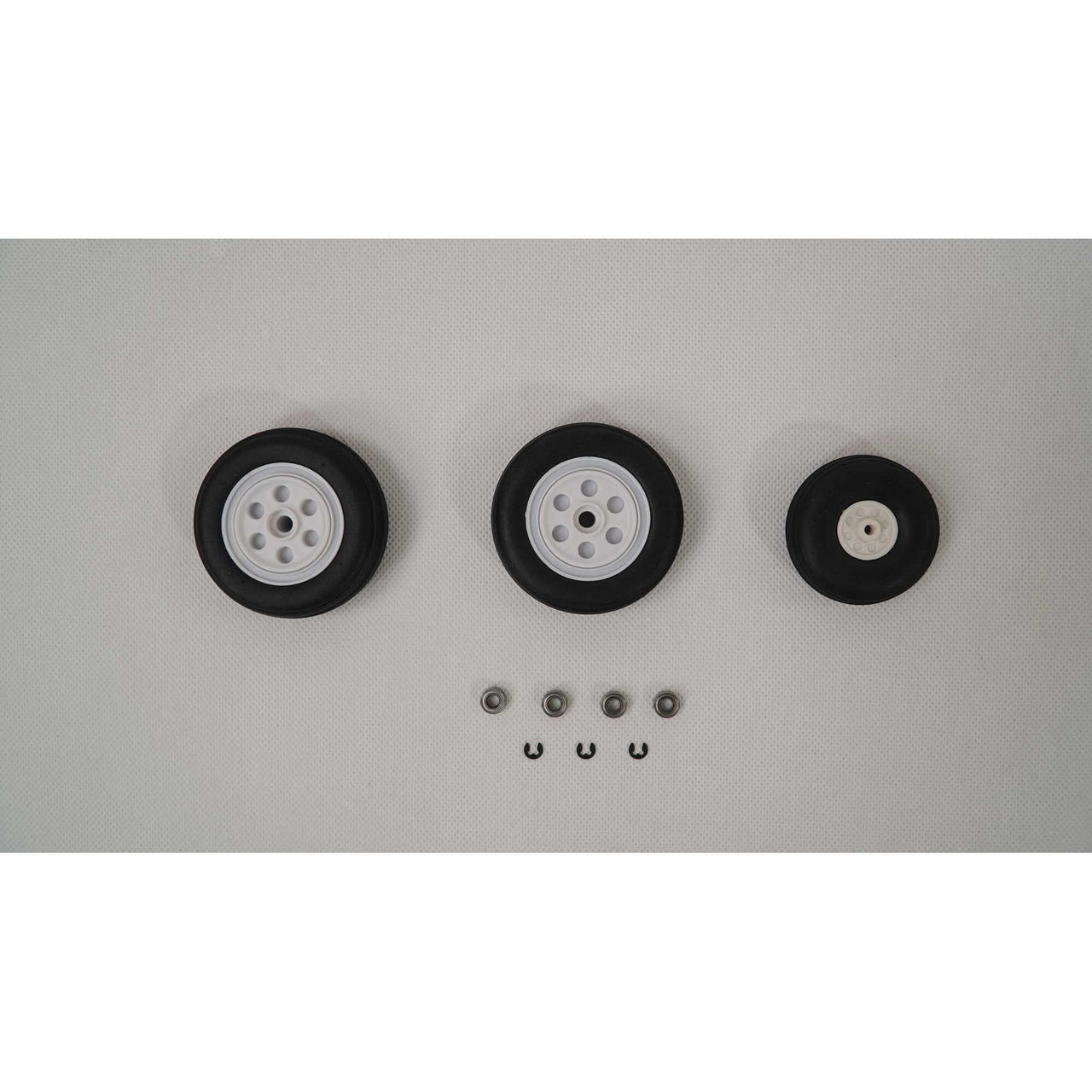 E-flite Wheel Set: F-16 80mm EDF, EFL87890