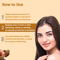 Aravi Organic Lip Balm Combo - With SPF 50+++ For Lip Brightening - Pack of 2