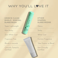 Orimii 100% Pure Mineral Sunscreen SPF 50 with Watery Texture & Zero White Cast | Super Lightweight & Blends Easily on Skin | With Zinc Oxide & Hyaluronic Acid | Fragrance Free & Pregnancy Safe 50ml