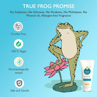 TRue FRoG Styling Duo Curl Defining Cream and Styling Gel for Curly And Wavy Hair, Vegan, Silicone free, Phthalate free & Paraben free - 150ml (Combo Pack of 2)