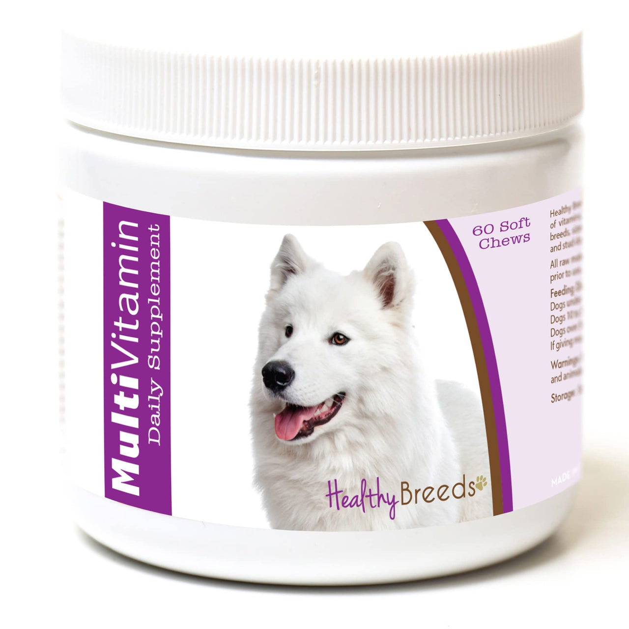 Healthy Breeds Samoyed Multi-Vitamin Soft Chews 60 Count