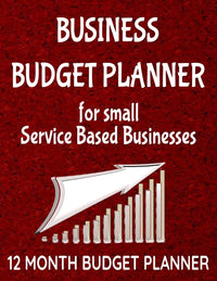 Business Budget Planner for Small Service Based Businesses: 8.5
