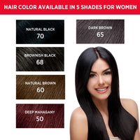 Revlon Top Speed Hair Color for Women Natural Black | Ginseng Root Extract and Mother of Pearl | 100% Grey Coverage in 5 Minutes | Ammonia Free, Easy Application and Intense Conditioning