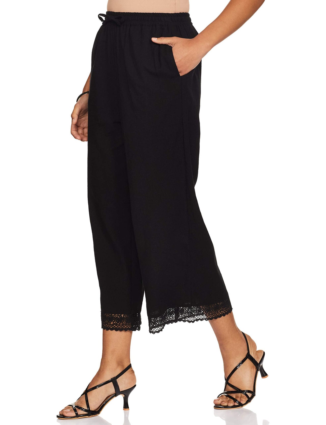 Amazon Brand - Tavasya Women's  Straight Bottom Bottom Wear