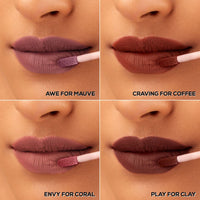 RENEE Stay With Me Mini Matte Lip Color Nutty Nudes 2ml Each| Long Lasting, Light Weight & Non Transfer Formula| Water & Smudge Proof