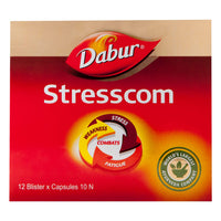 Dabur Stresscom - 10 capsules *12 strips