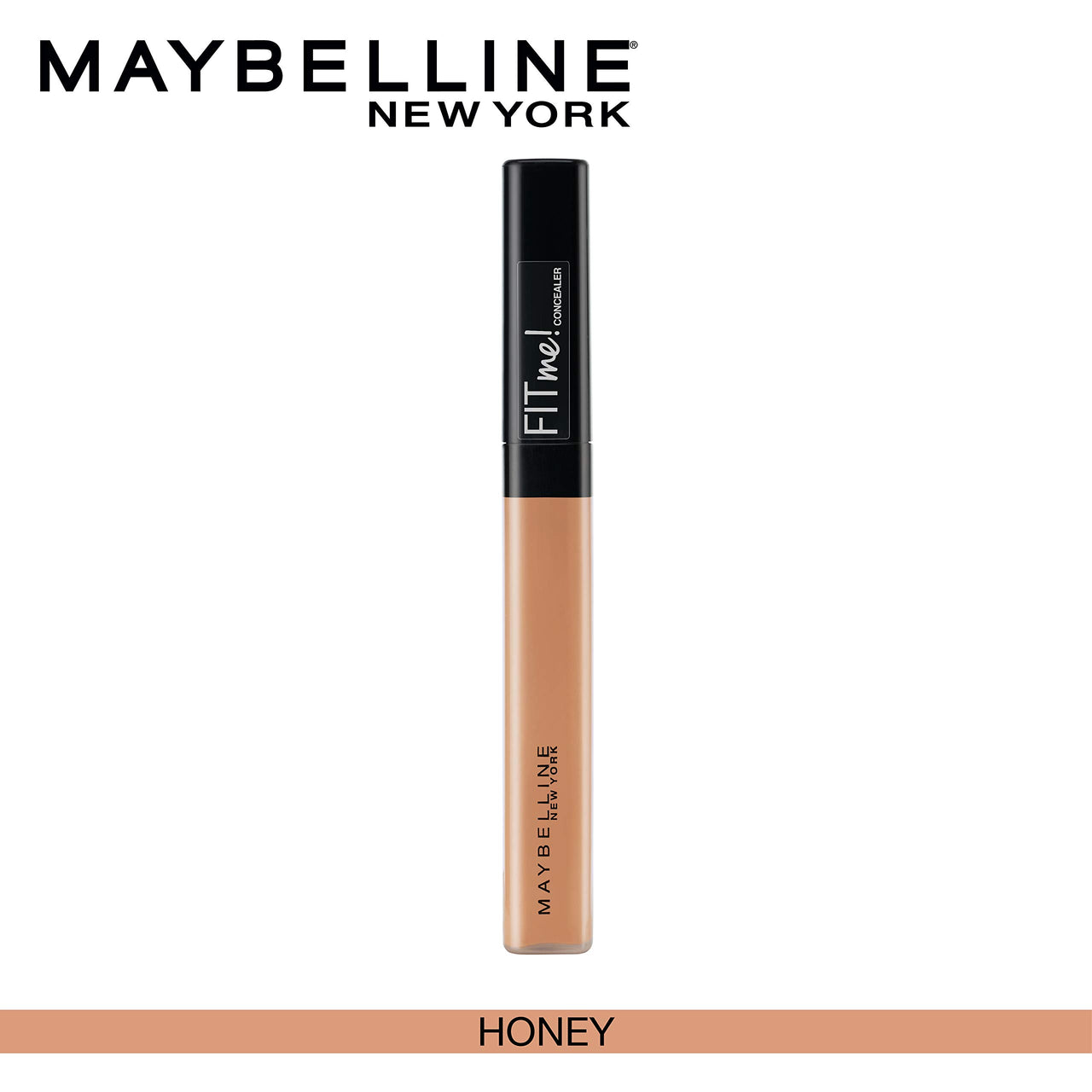 Maybelline New York Fit Me Acne Prone,Oily,All Skin Types Concealer,30 Honey,6.8Ml And Fit Me Matte+Poreless Liquid Foundation Medium Coverage Tube,128 Warm Nude,18Ml,Pack Of 1