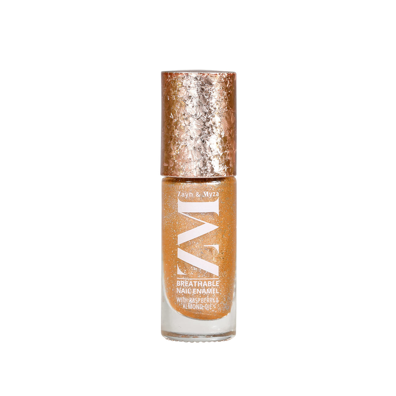 ZM Zayn & Myza Breathable Nail Enamel - Fling Bling | Smooth Application | Quick-Drying I Longlasting I Chip-Defiant I Water Permeable | Glossy Finish | 100% Vegan, 6 ml