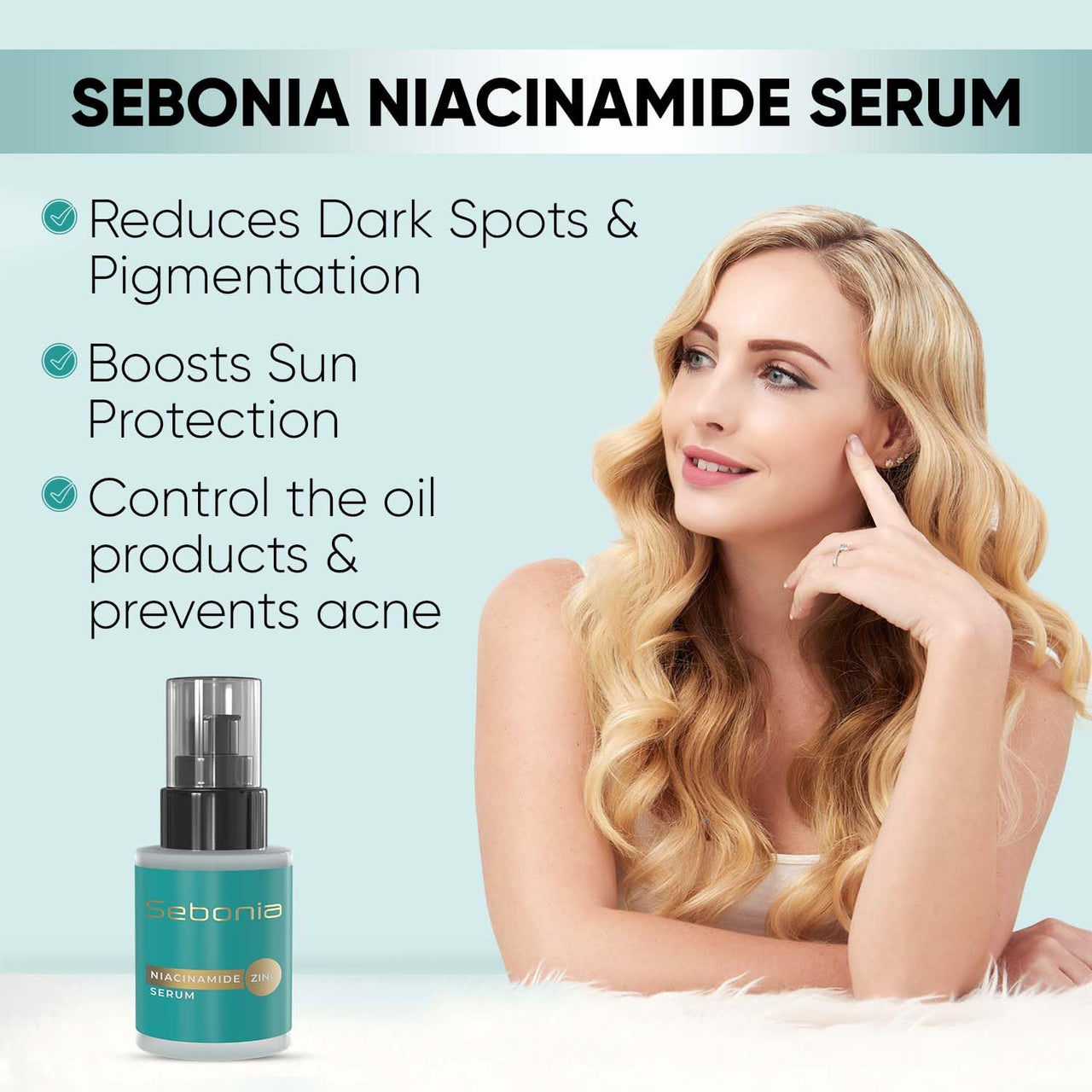 Sebonia Niacinamide Zinc Serum (20 ml)