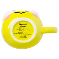 Silver Buffalo Sanrio Hello Kitty and Friends Keroppi Ceramic 3D Sculpted Mug, 20 Ounces