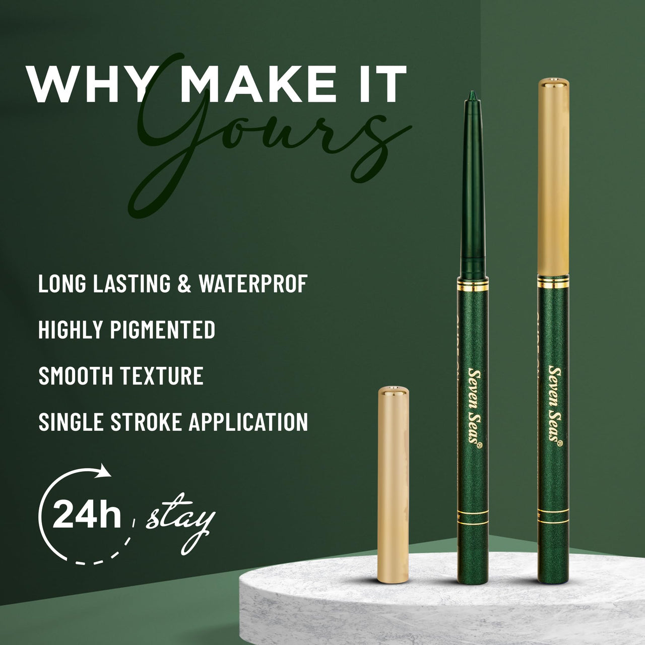 Seven Seas Kajal (Green, 0.35g)