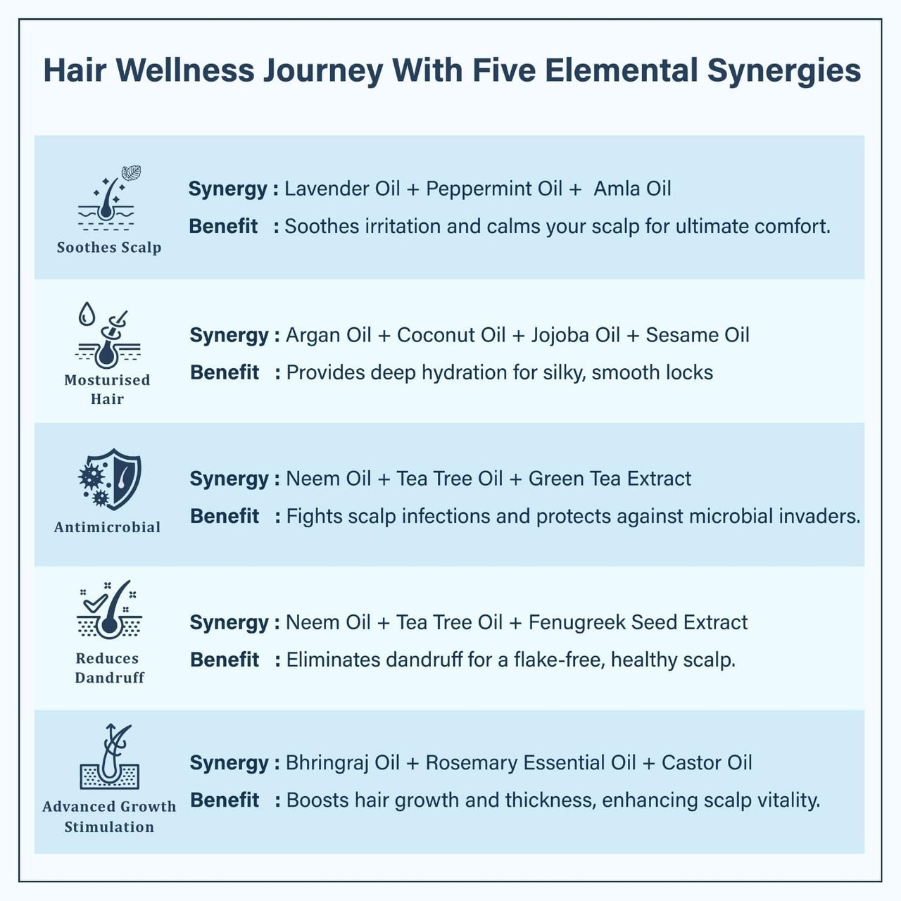 Singular Anti Dandruff Hair Oil for Men & Women - Pure & Natural Cold Pressed Hair oil for Dandruff and Hairfall for Scalp Microbiome Balance with Tea Tree, Peppermint & More Hair Oil - 200 ml