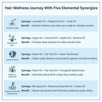 Singular Anti Dandruff Hair Oil for Men & Women - Pure & Natural Cold Pressed Hair oil for Dandruff and Hairfall for Scalp Microbiome Balance with Tea Tree, Peppermint & More Hair Oil - 200 ml