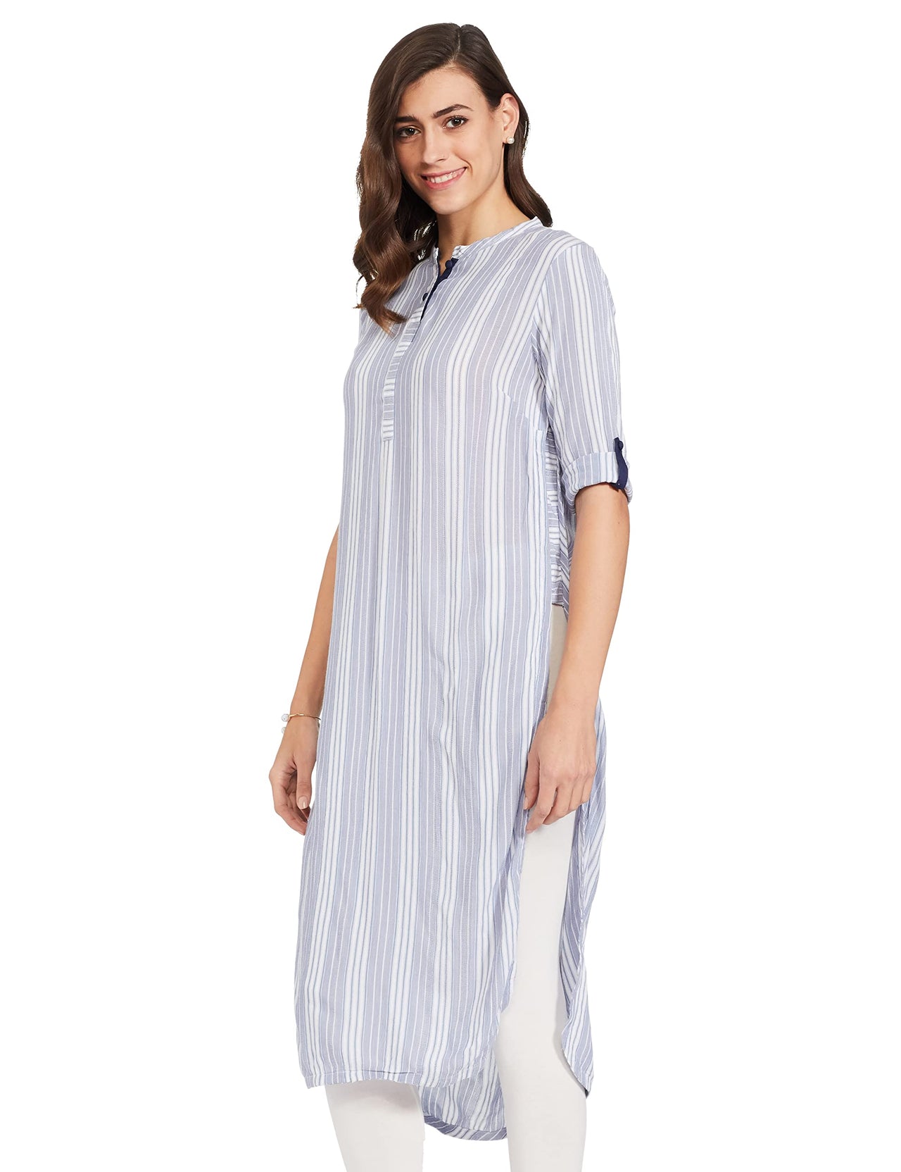 Aurelia Women's  Rayon Regular Kurta