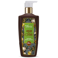 Olivia Argan & Shea Intence Body Lotion 200ml | 48 Hrs Moisturiser | For All Skin Types | Paraben Free | Non Greasy & Healthy Looking Skin