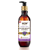 WOW Skin Science Skin Science Rosemary & Biotin Hair Growth Shampoo | Fights Hair Fall | Grows New Hair | Prevents Breakage & Split Ends | Adds Shine To Dull Hair, 250 Gram