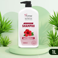 TryOnes SMOOTH & SILKY SHAMPOO With Proteins For Silky Smooth Hair - Moisturises Dry & Frizzy Hair|| For Men & Women 1000 ml