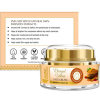 Oriental Botanics Rivayat Ubtan Face Cream, 50 g | Infused with Traditional Ubtan Ingredients for Naturally Glowing & Nourished Skin | No Parabens & Sulphates | Cruelty Free & Vegan