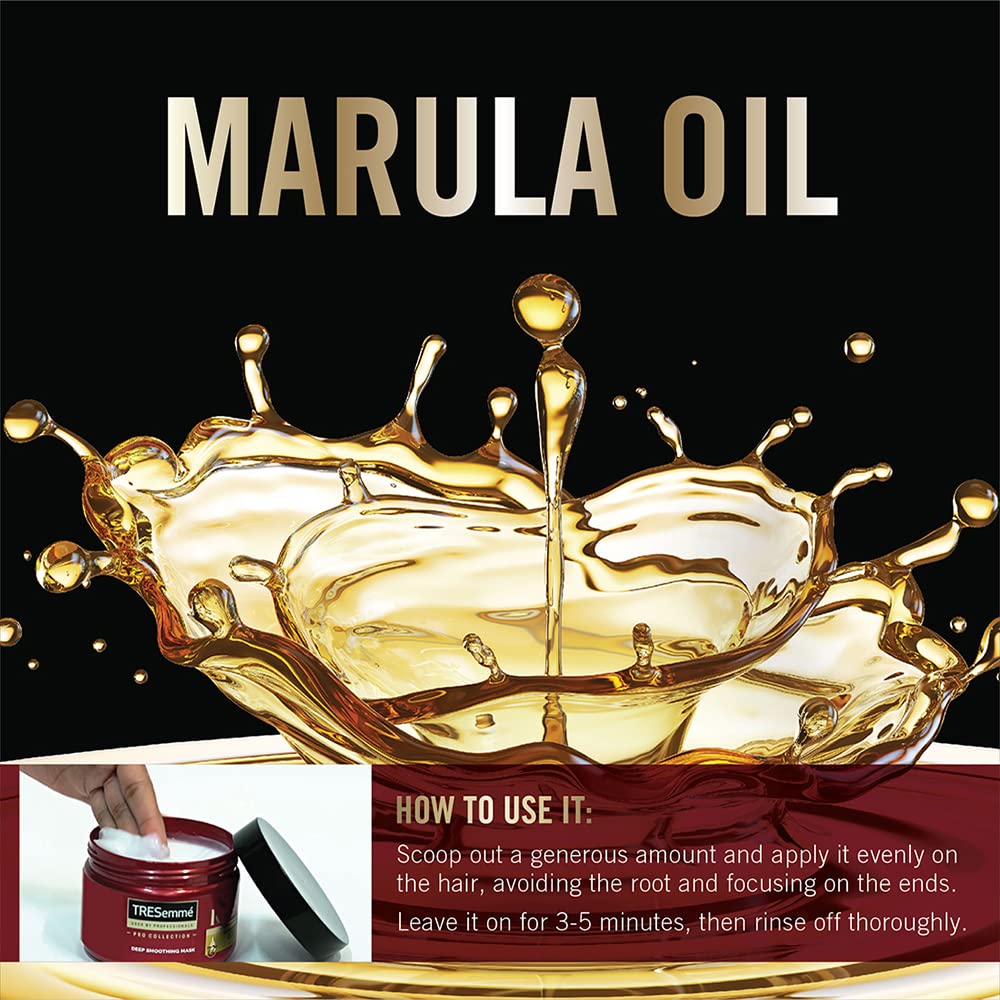 TRESemme Keratin Mask, 300 ml & TRESemme Keratin Smooth Conditioner 335 ml, With Keratin & Argan Oil for Straight, Shiny Hair - Nourishes Dry Hair & Controls Frizz