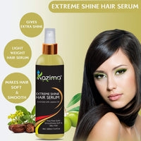 KAZIMA Extreme Shine Hair Serum for Hair - Enriched with Jojoba Oil, 100 ml