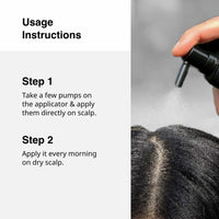 Cureskin Anti Grey Hair Serum | Reverses & Limits Hair Greying | Dark Pro Hair Solution Natural Hair Darkener