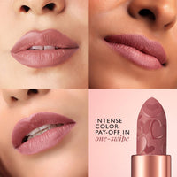 MyGlamm POUT by Karan Johar Intense Matte Plumping Lipstick - Sleepover Pout (Nude Pink Shade) | Highly Pigmented, Long Lasting, Lightweight, Creamy Matte Lipstick For Lip Makeup (4g)