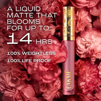 Lakmé Rouge Bloom Matte Lip Liquid, Matte Finish, Longlasting For Up To 14 Hours, Quick Drying & Transfer-Proof, Infused With Vita Rose For Smooth & Moisturised Lips - Forget Me Not