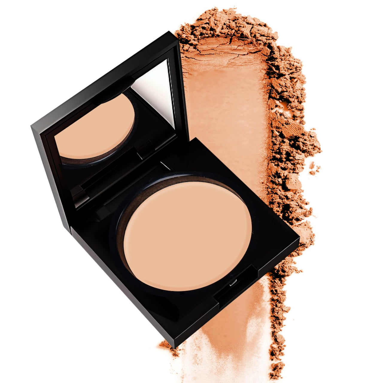 SOKU Wake Up to Make Up Matte Compact Powder with SPF, Castor Oil & Niacinamide | Lightweight & Shine Control | Long Lasting | Conceals Imperfections | Even Tone Complexion| Face Powder (Sea Shell 01) - 9 g