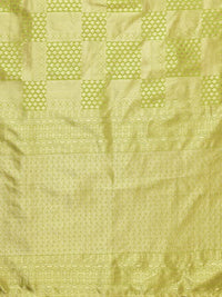 Satrani Women's Jacquard Poly Silk Saree With Unstitched Blouse Piece