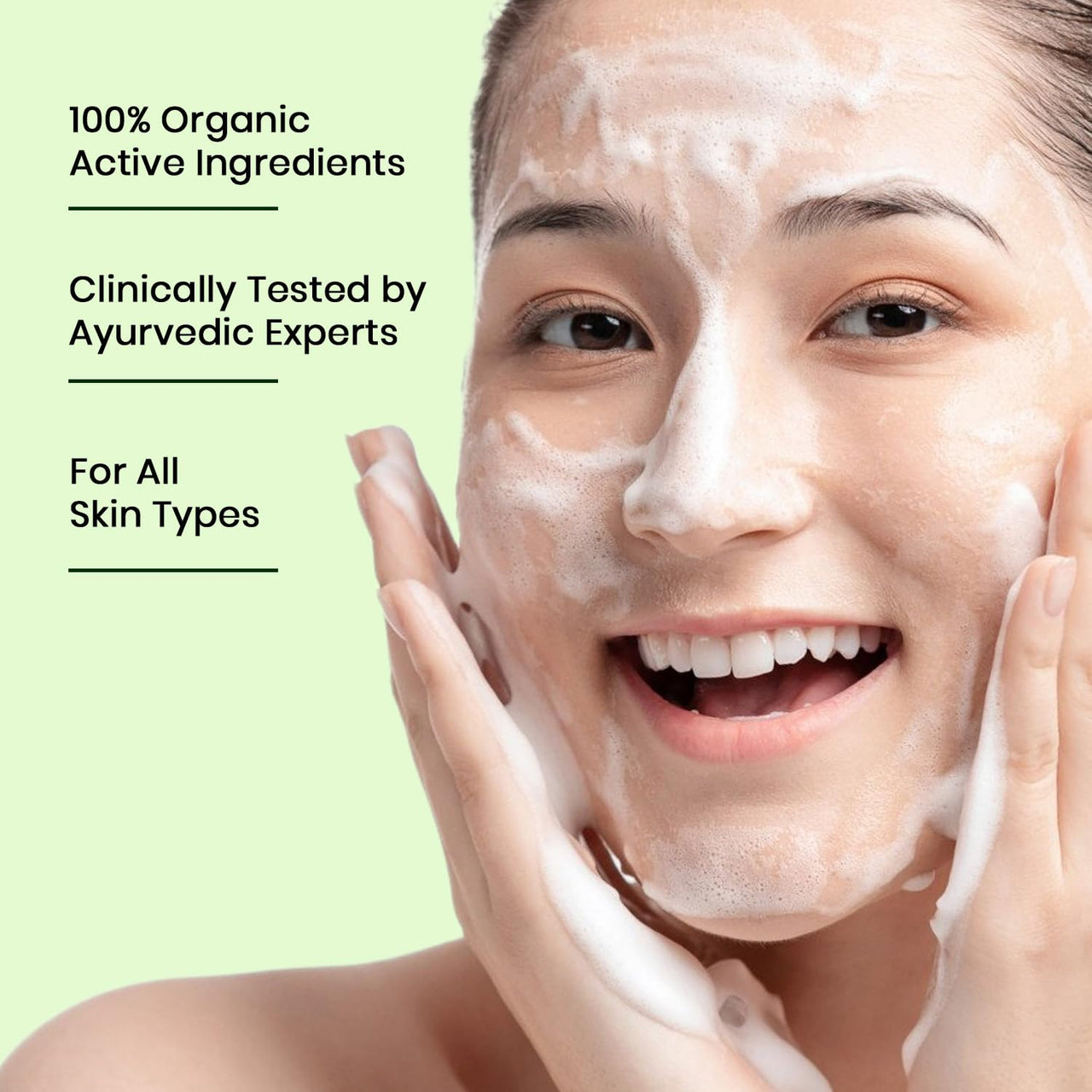 Ozone Neem Face Wash | Enriched with Neem, Aloe Vera, Lemon & Clove | For Deep Cleansing, Anti-Pollution, Soft, Smooth & Glowing Skin | For Men & Women | 100ml (Pack of 3)