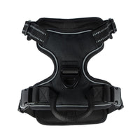 Dog Harness Dual Leash Attachment No-Pull Control Adjustable Soft but Strong Pet Harness for Medium and Large Dogs with 3M Reflective Technology - Black, XS (Chest: 13 - 16