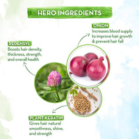 Mamaearth Anti Hair Fall Express Spa Range Hair Care Set with Onion Hair Oil + Onion Shampoo for Hair Fall Control 250ml