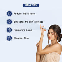 Kozicare Soap B - Acne Body Wash Gel | Kojic Acid Body Wash | Acne Shower Gel for Men & Women | Reduces Dark Spots, Cleanses Skin & Exfoliates Acne | Salicylic Acid Body Wash - 300 Ml (Pack of 2)