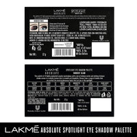 Lakmé Glitterati Chroma Chic Eye Shadow Powder Velvet Palette|| Stilettos|| 12 g, Multicolor