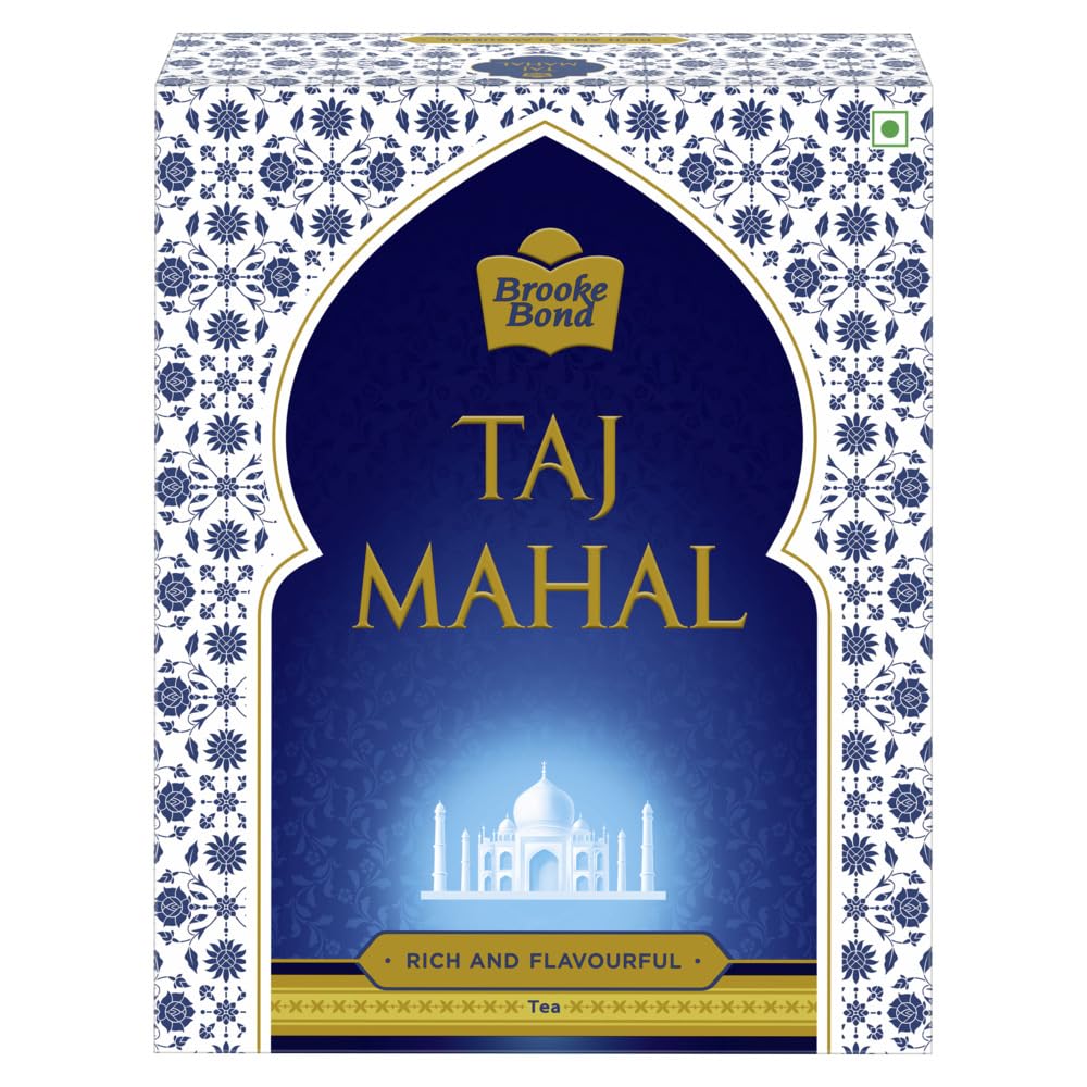 Taj Mahal Tea with Long Leaves, 1kg, Black tea, Powder