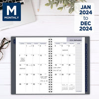 AT-A-GLANCE 2024 Weekly & Monthly Planner, DayMinder, 5